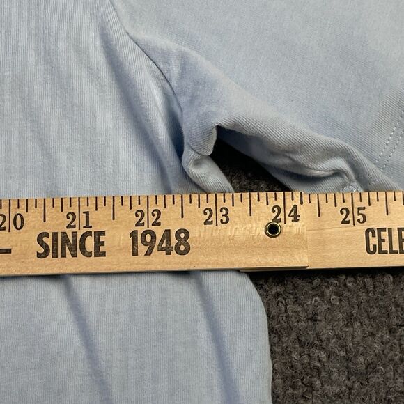 Vineyard Vines Shirt Mens Extra Large Blue Paddle Boarding Beach Water Sun Set - Picture 9 of 16